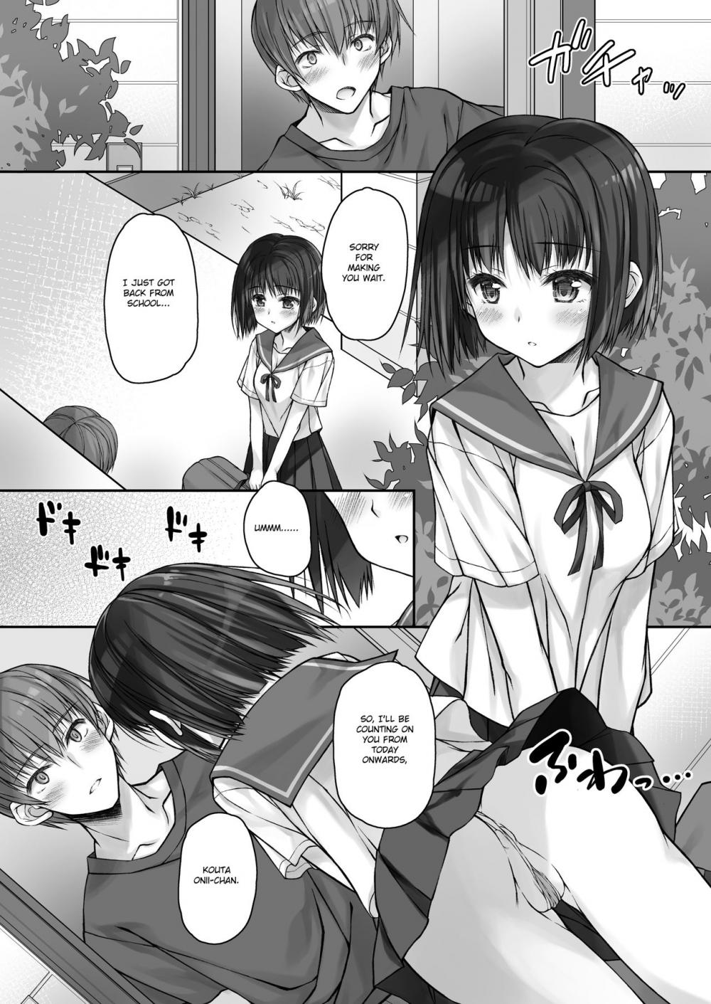 Hentai Manga Comic-My Step-Sister That Hasn't Known Love Yet Has an Anal Secret-Read-4